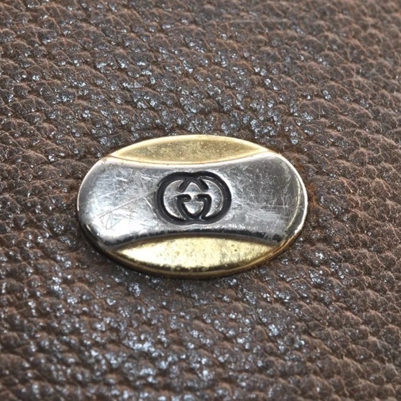 AUTH GUCCI Vintage Gucci GG Monogram Large Shoulder Bag Tote - Picture 7 of 13